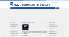 Desktop Screenshot of jkktech.com